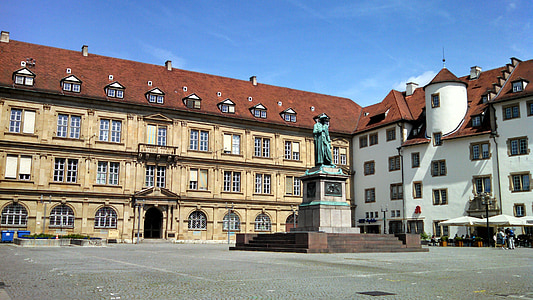 német, Stuttgart, Európai, Deutschland, építészet, Landmark, város