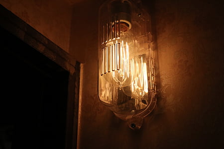 灯泡, 照明, 室内, 气氛, 咖啡厅照明, 饰品, 的光辉