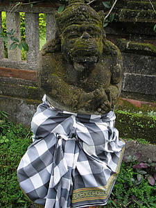 Bali, szobor, egzotikus, ázsiai stílusú, Indonézia, buddhizmus, kultúrák