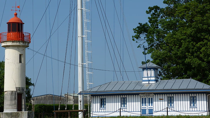 Lighthouse, mestskom prostredí, Port