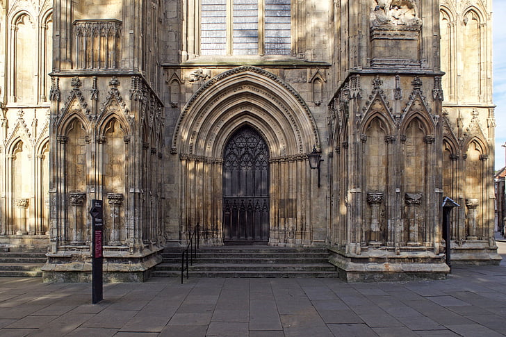 York minster, Domkyrkan, kyrkan, katedralen i st peter, Gothic, medeltiden, York