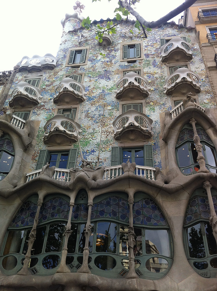 Gaudi, Barcelona, hiša battló