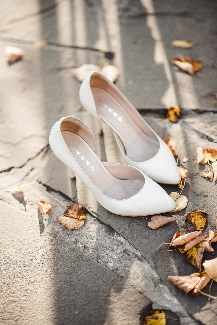 giày dép, mùa thu, đám cưới
