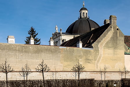 vienna, lower belvedere, wall, church, downtown, building, salesianerinnenkirche