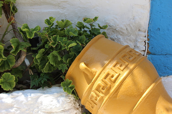 pot, flowerpot, concerning, ceramic goods