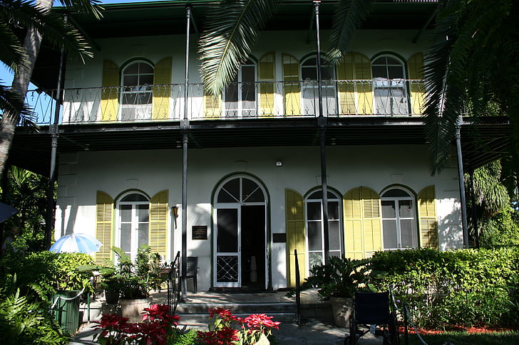 Hemingway, Key west, Florida keys, Florida, nyaralás, építészet, ház