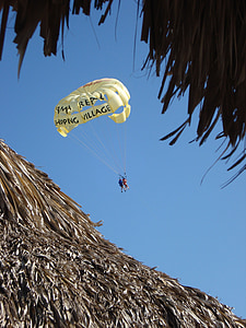 parachute, vacation, adventure, travel, sport, sky, paragliding