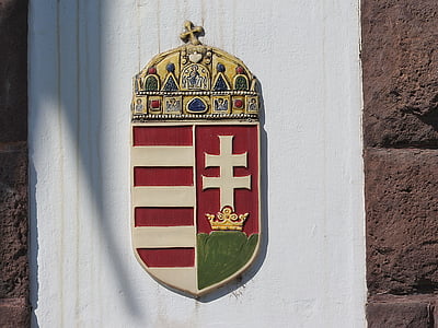 wapenschild, Hongaarse koninklijke wapenschild, Hongarije