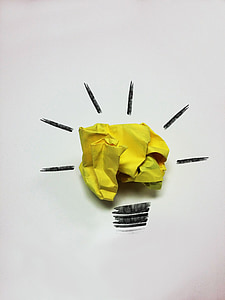 idea, light, bright, lights, drawing, yellow, energy