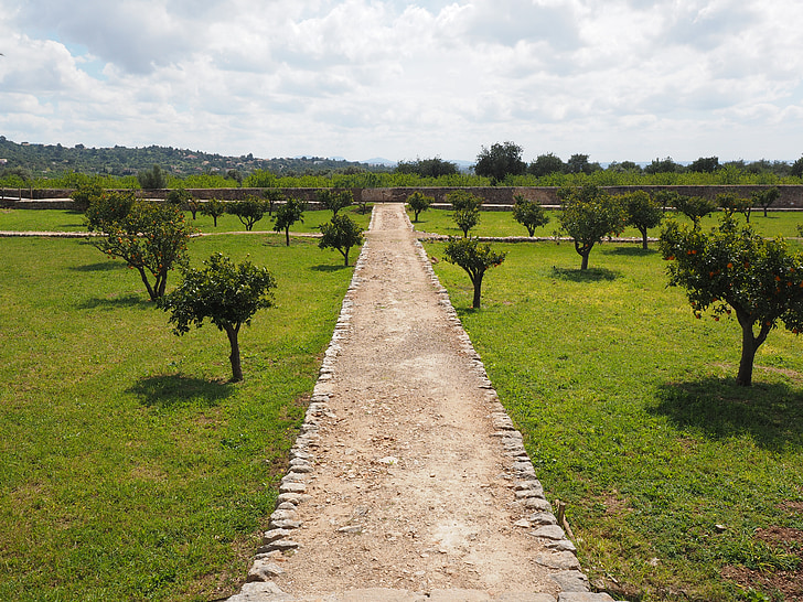 landgoed raixa, historisch, landgoed, Raixa, Bunyola, Mallorca, Orchard