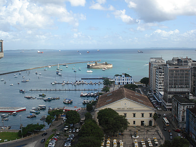 Pelorinho salvador de Bahía, Salvador, Bahia, Brasil, días de fiesta, Porto, Turismo