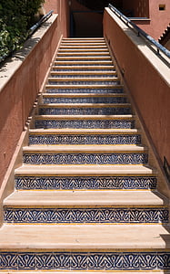 lépcsők, fokozatosan, minta, megjelenése, lépcső, Befejezés, fal