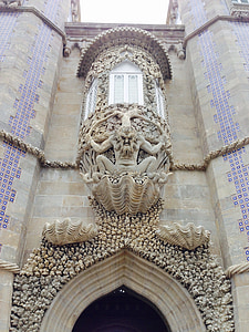 Zamek, Portugalia, fasada