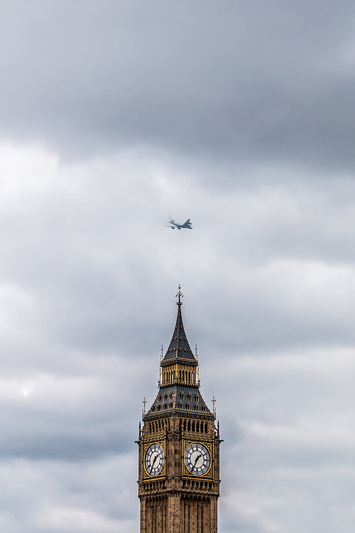 Big ben, London, England, Elizabeth tower, London cityflygplats, flygplats westminster, Storbritannien