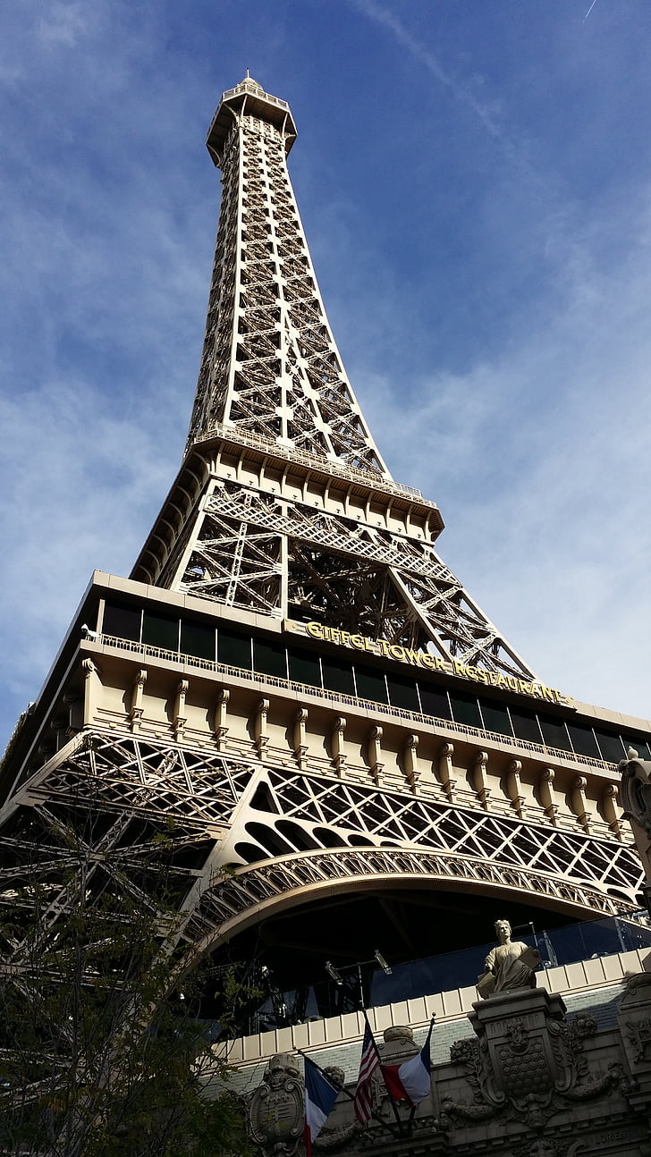 París, las vegas, Vegas, Nevada, tira, Casino, punto de referencia