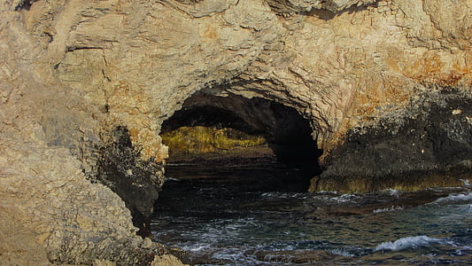 Ciprus, Ayia napa, tengeri barlang, tenger, természet, tengerpart