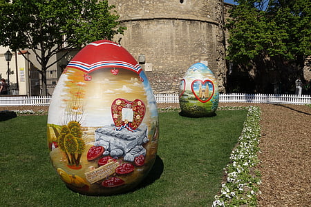 Telur Paskah, tradisional, Perayaan, liburan, agama, Zagreb