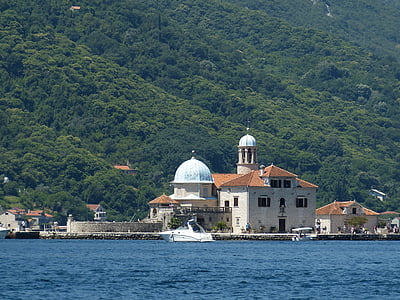 Kotor, Perast, Černá Hora, balkánské, Jaderské moře, Středomořská, historicky