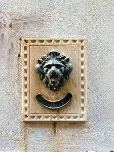 durvju zvans, Venice, vecais, Lauva, vīnogu novākšanas