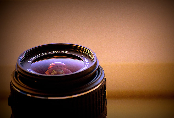 Nikon, aparat de fotografiat, lentilă