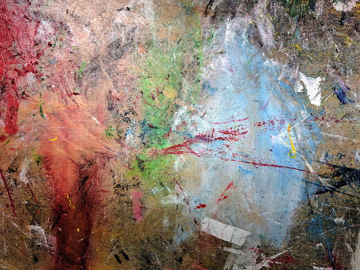 maling, splatter, bakgrunn, rot, artist, abstrakt, flerfargede