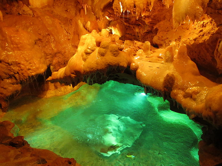 Cave, eaux souterraines, nature, stalactites, stalagmites, géologie, Rock - objet