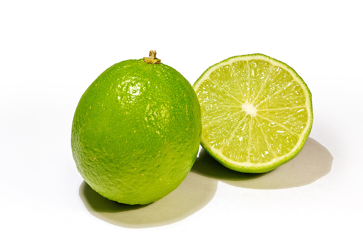 Lime, frukt, sura, grön, Citrus, äta