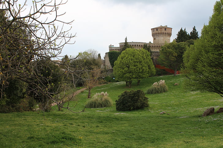 Italien, Volterra, Medici-fästningen