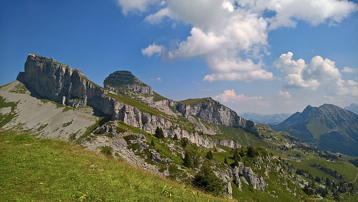 Příroda, Hora, Alpy, krajiny