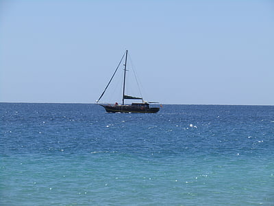 seilbåt, Fuerteventura, Kanariøyene, båter