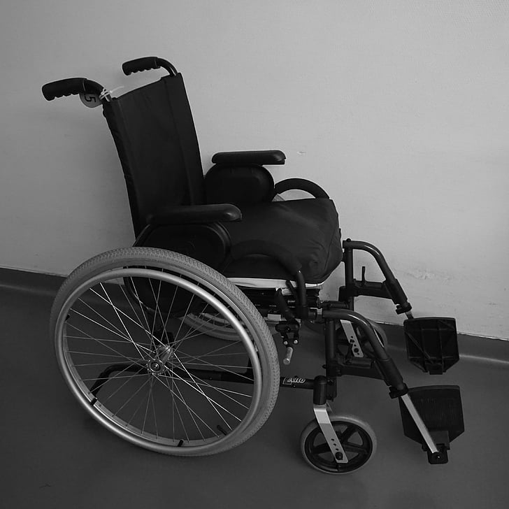 ratiņkrēslu, handikaps, deaktivizēta, veselības, ierobežotām pārvietošanās spējām, slimība, invaliditātes
