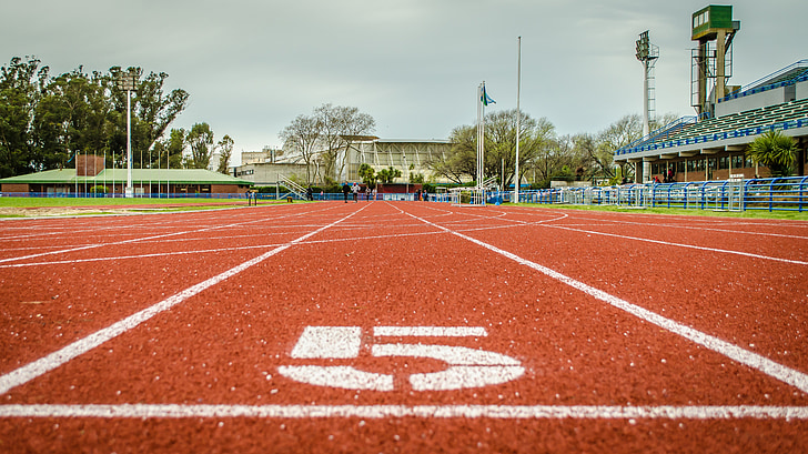 track, athletics, 100 meters, tartan