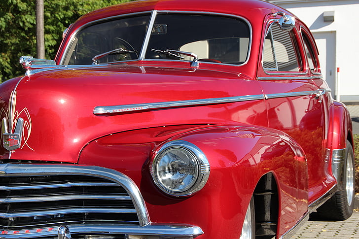 oldtimer, chevrolet, classic, historically, auto, vehicle, retro