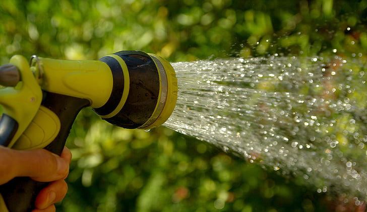 watering, water jet, gardener, drop, spraying, irrigation Equipment, garden Hose