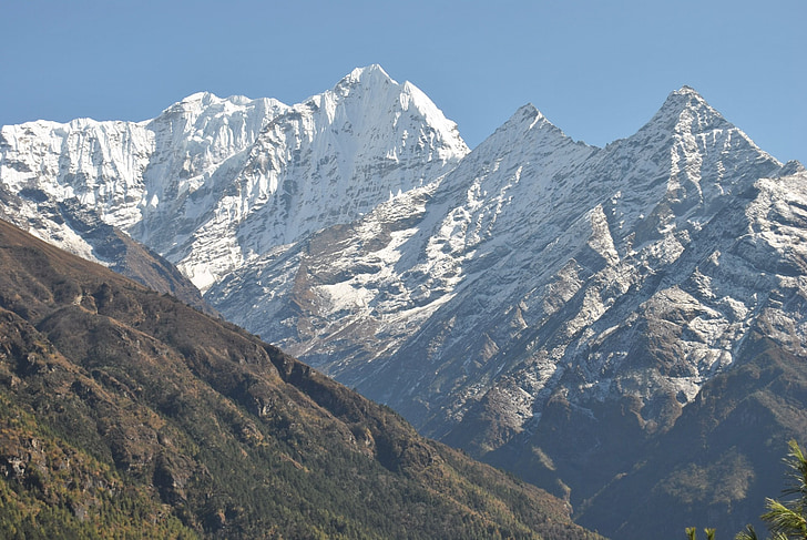núi, Himalaya, Nepal, leo núi, đỉnh everest, cảnh quan, hoang dã
