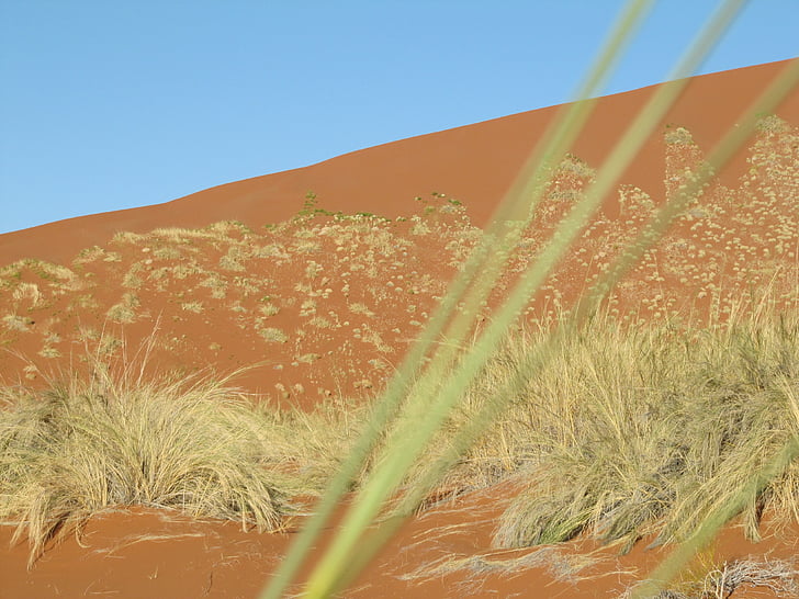 öken, Namib, Namibia, landskap, Sand, Sossusvlei, naturen