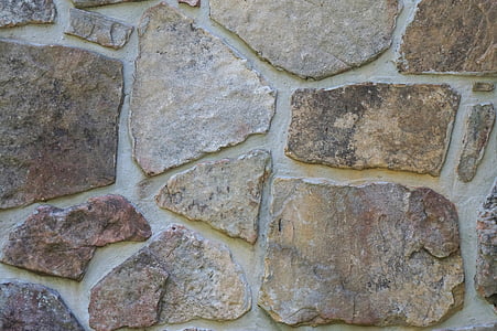akmeninė siena, Tenesio river akmuo, akmuo, Rokas, sienos, amatų, mūro