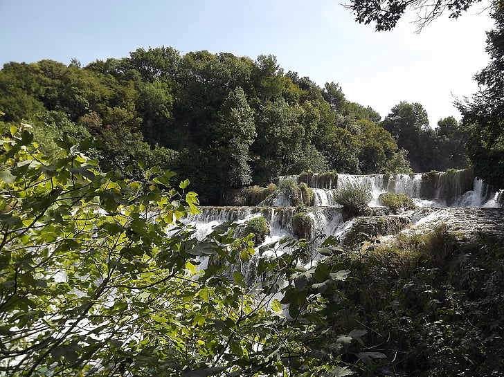 Parque Nacional de Croacia, Croacia, cascadas de Dalmacia, saltos de agua, Lagos, agua