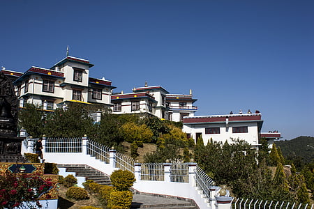 klosteris, budistu, templis, budistu klosteris, reliģija, arhitektūra, reliģiskā