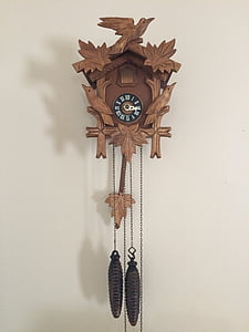 laikrodis, sienos, laiko laikrodis, derlius, laikas, Gegutė, laikrodis su gegute