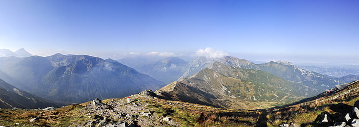 Tatry, Kasprowy wierch, maisema, Tatran, Puolan Tatra, Puola, national park