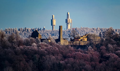 Kasteel, toren, Fort, kastelen, Duitsland, Knight's castle, uitkijktoren
