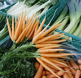 carota, verdure, mercato