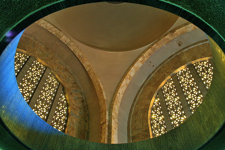 dome, arches, monument, interior, voortrekker, roof, supporting
