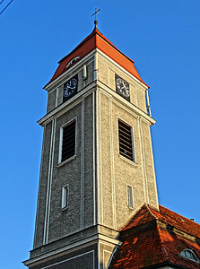 saint adalbert, church, tower, bydgoszcz, religious, building, architecture
