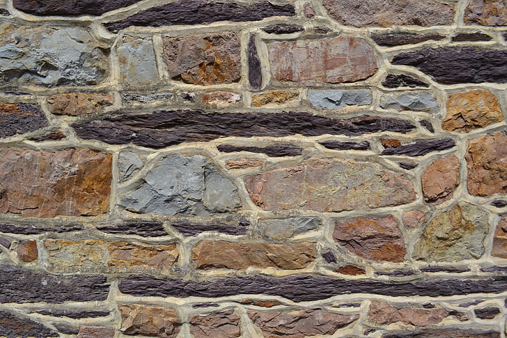 Wall, kivet, kivimuuri, vanhan kaupunginmuurin, rakenne, taustakuva, tausta