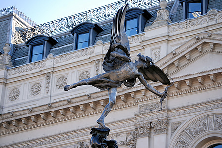 Eros, kip, Piccadilly circus, anteros, spomenik