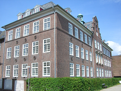 Flensburg, škola, duburg, Duborg