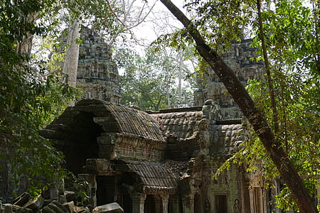 Angkor, Angkor wat, Kambodža, chrám, Ázia, chrámový komplex, historicky