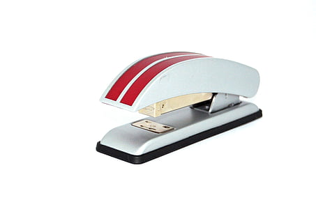 modern stapler, office equipment, stapler